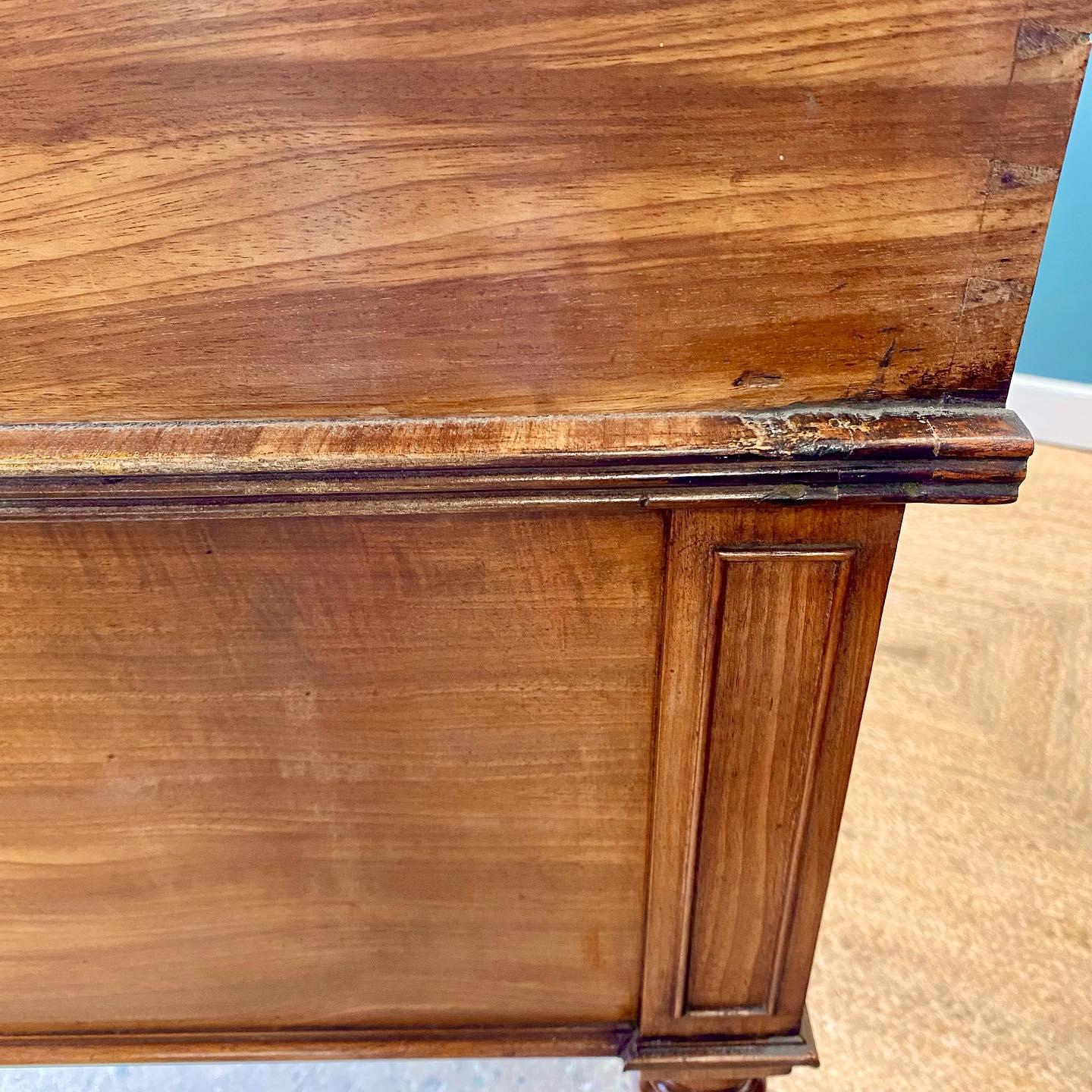 George IV mahogany writing or dressing table image 6